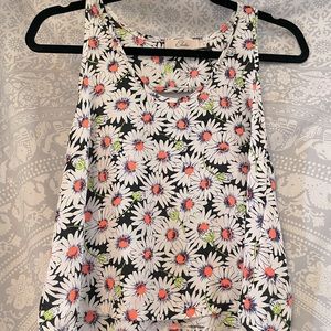 Daisy Crop Top Tank Top